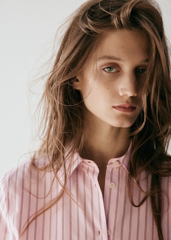 Chemisier MANGO en rose