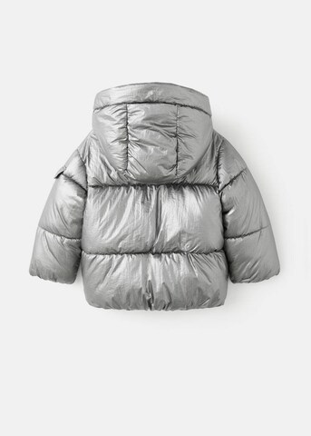 MANGO KIDS Jacke in Silber