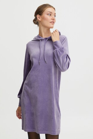 Robe 'Mira' Oxmo en violet : devant