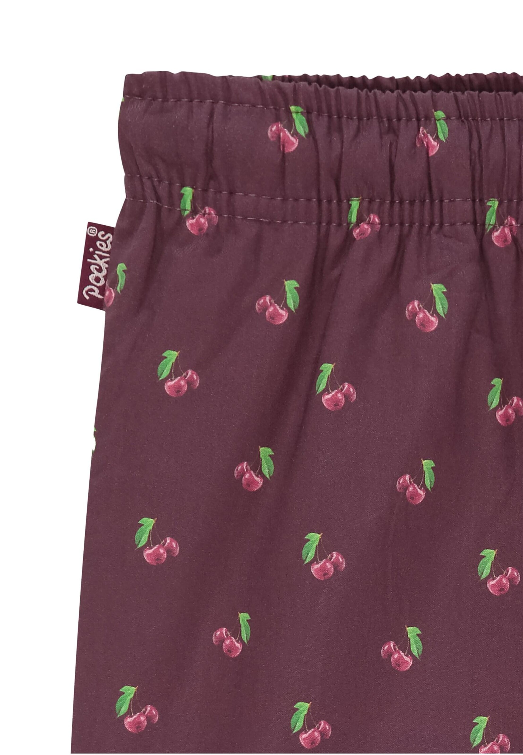 Pockies - Calças de pijama 'Cherry' em vermelho