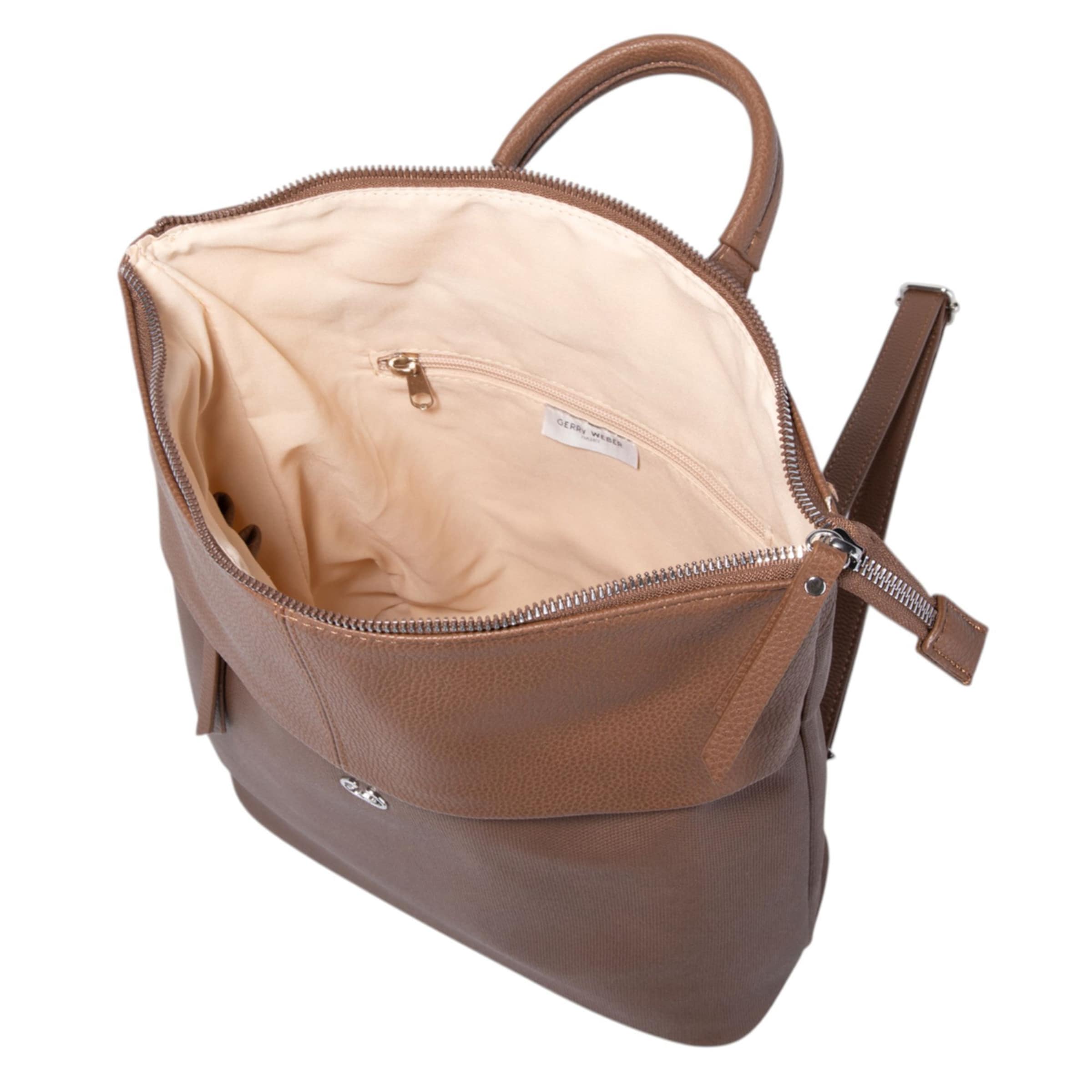 GERRY WEBER Rucksack 'Keep In Mind' in Braun