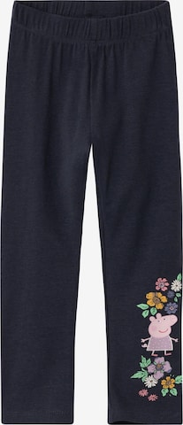 NAME IT - regular Leggings 'NANNA PEPPAPIG' en azul: frente