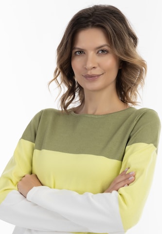 Pull-over usha BLUE LABEL en jaune