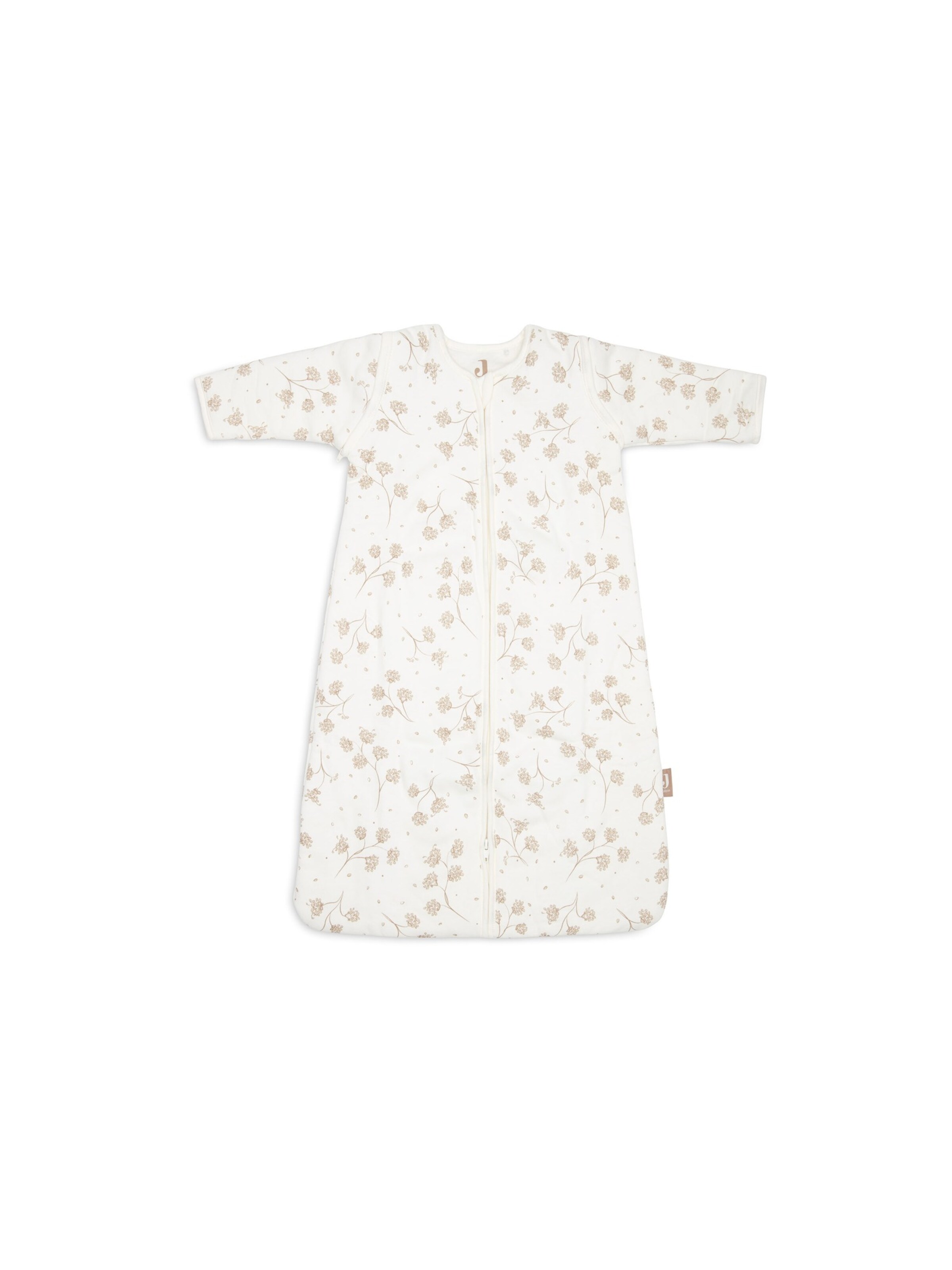 Jollein Schlafsack 'Leafy Dreams' in Weiß: Vorderseite