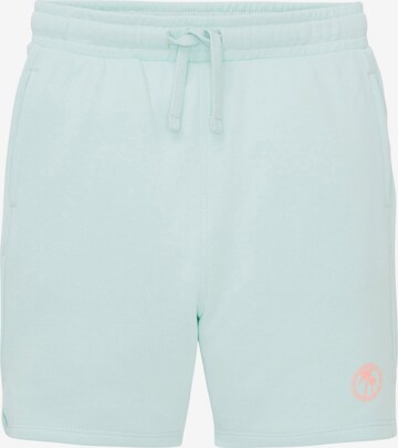 TOM TAILOR Regular Shorts in Blau: predná strana