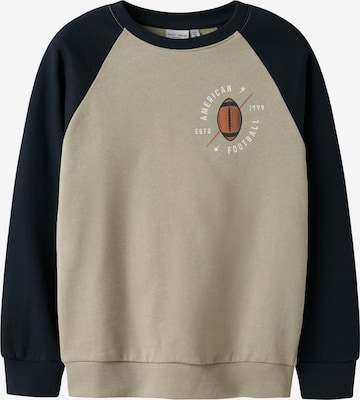 NAME IT Sweatshirt 'NKMVILDAR' in Grey: front