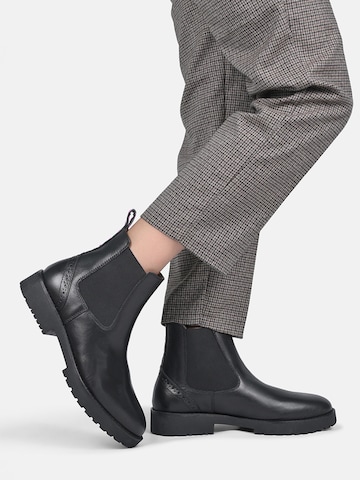 Crickit Chelsea boots ' SIMBA ' in Zwart: voorkant