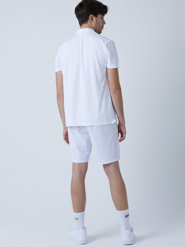 T-Shirt fonctionnel 'Polo' SPORTKIND en blanc