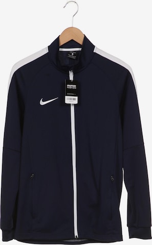 NIKE Sweater & Cardigan in M in Blue: front