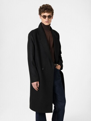 Antioch Between-seasons coat 'Javier' in Black: front