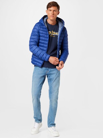 SAVE THE DUCK Between-season jacket 'Donald' in Blue