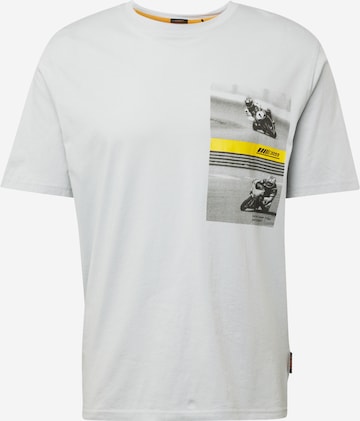 BOSS Black - Camiseta 'Motor' en gris: frente