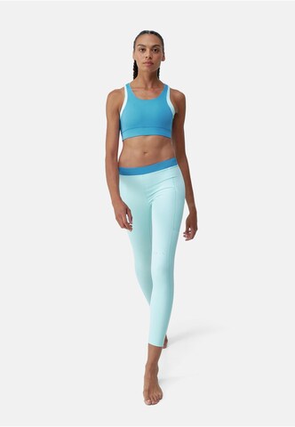 Born Living Yoga Skinny Sportbroek 'Xenia' in Blauw: voorkant