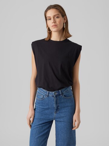 VERO MODA Shirt 'Panna Glenn' in Zwart