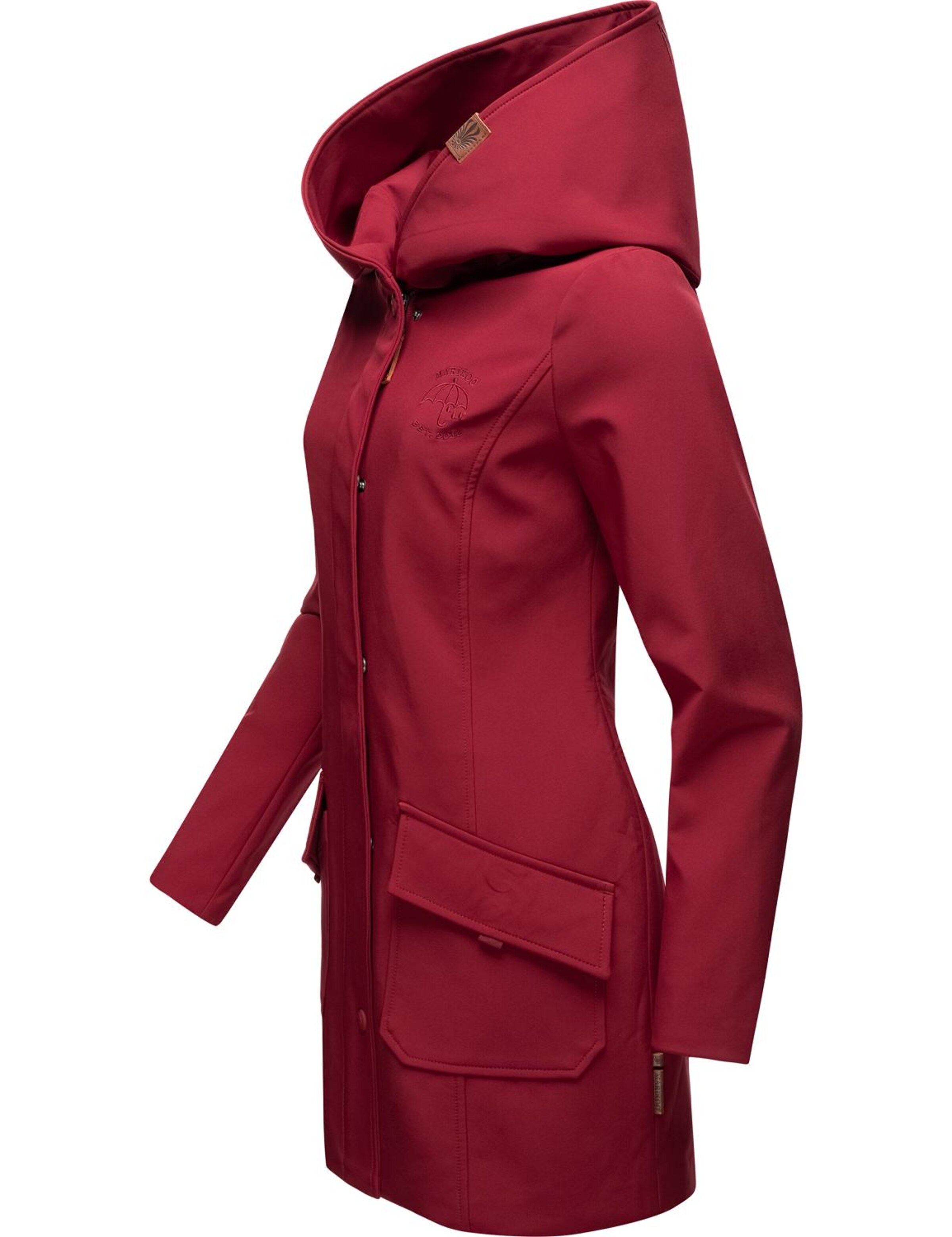 MARIKOO Funktionsfrakke 'Mayleen' i rød