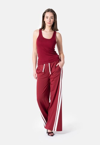 Wide Leg Pantalon 'Penni' Elias Rumelis en rouge