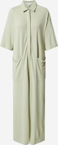 EDITED Jumpsuit 'Adrian' in Groen: voorkant