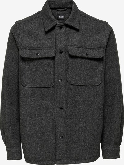 Only & Sons Between-Season Jacket 'Ash' in Black, Item view
