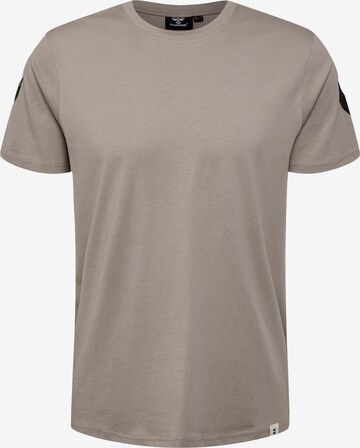 T-Shirt fonctionnel Hummel en gris : devant