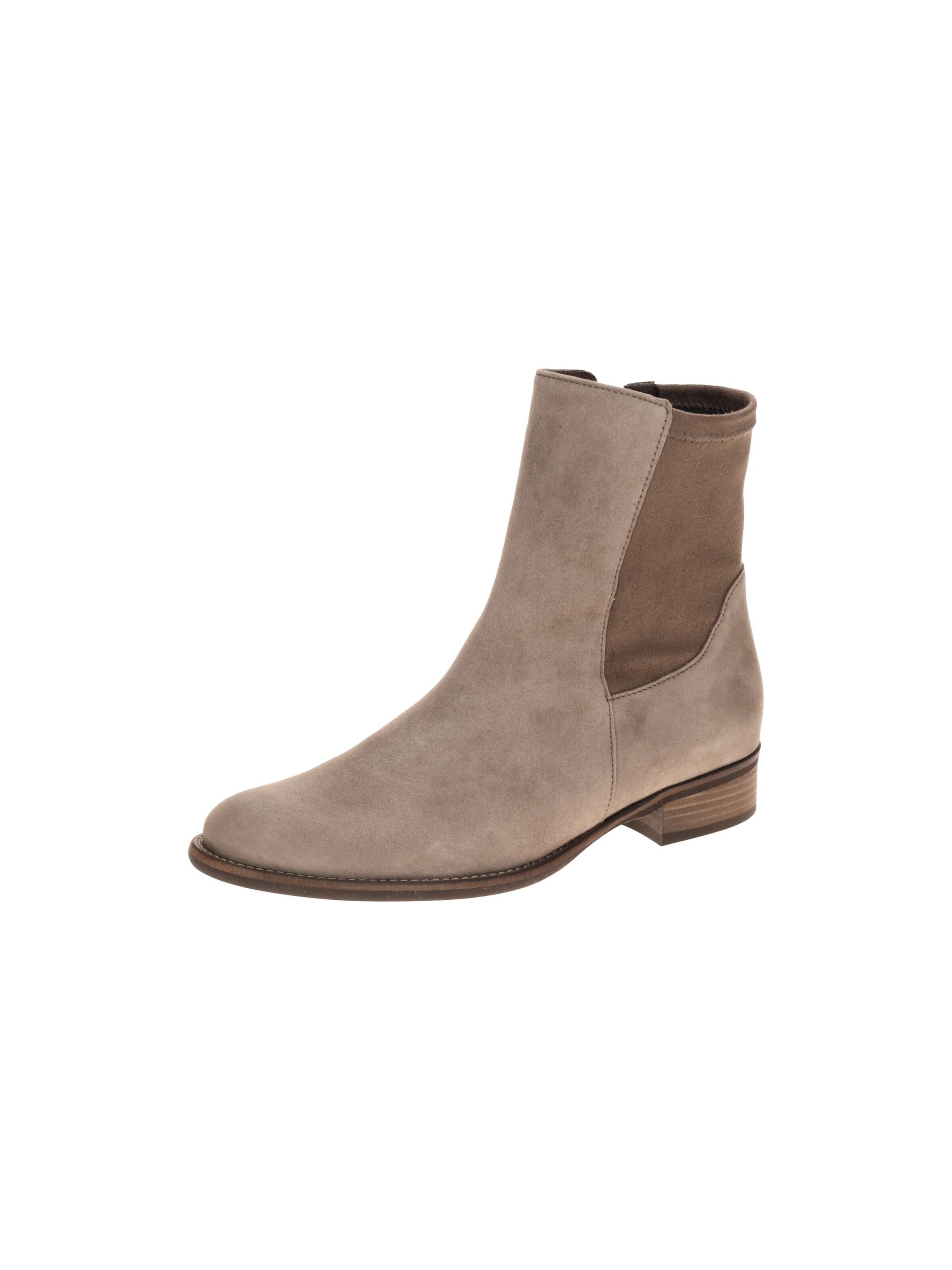 GABOR Boots 'Gabor Stiefelette grau Samt 8035.05.005'‌‌‌ in Grau: Vorderseite