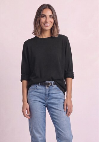 STREET ONE Sweater in Black: front