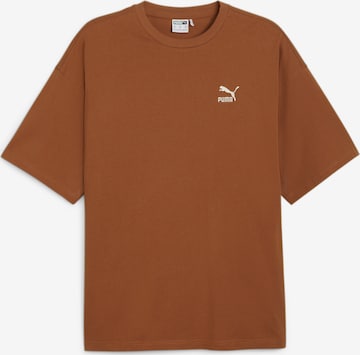 PUMA Performance Shirt in Brown: front