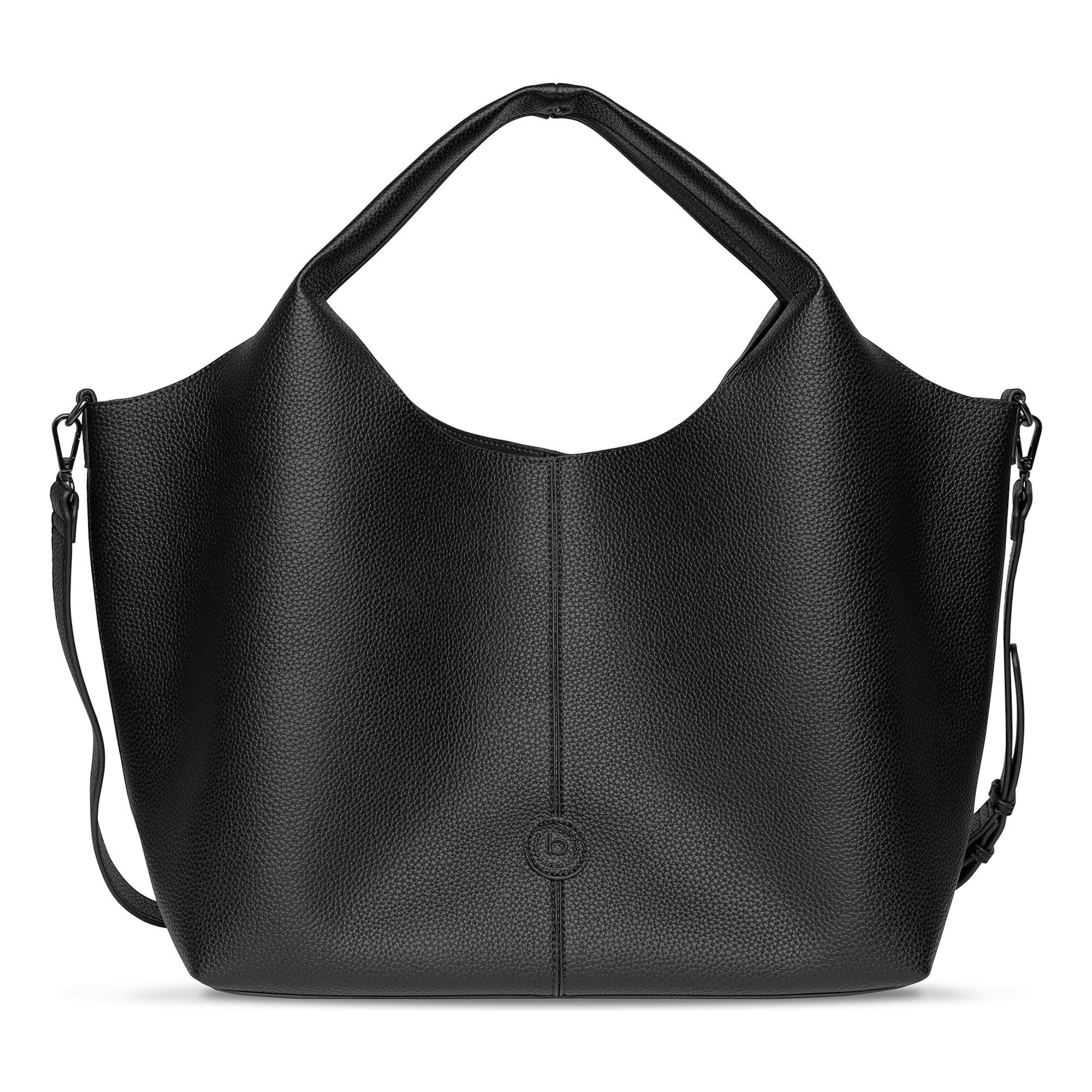 bugatti Schoudertas 'Zoe' in Zwart: voorkant