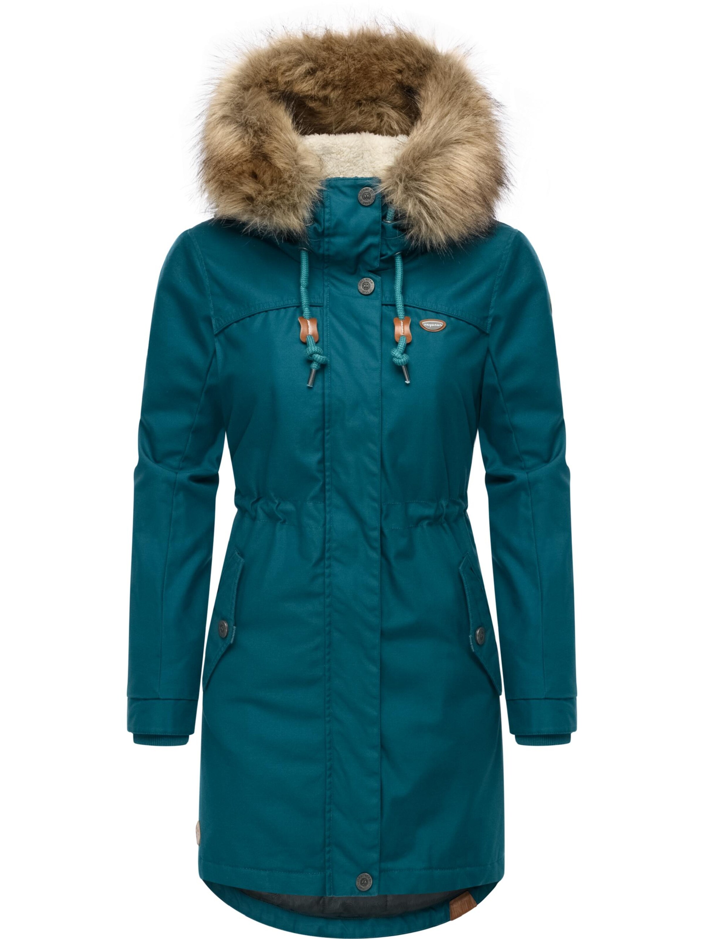 Ragwear Зимняя парка 'Tawny' в Зеленый