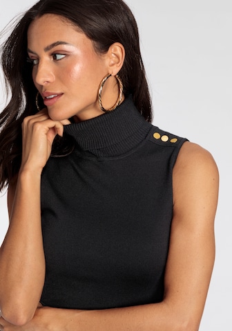 MELROSE Top in Schwarz