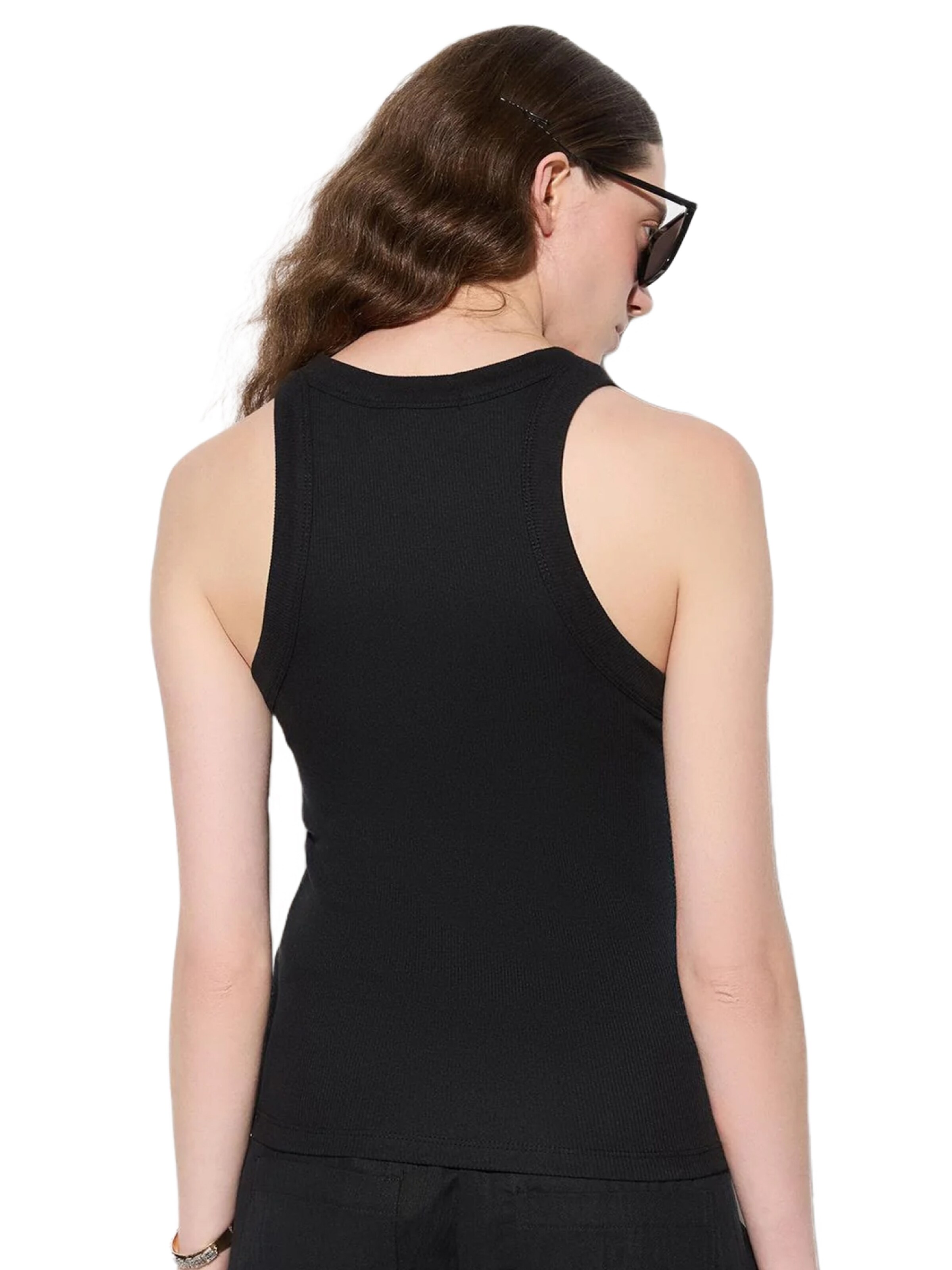 No Matter What Top in Black