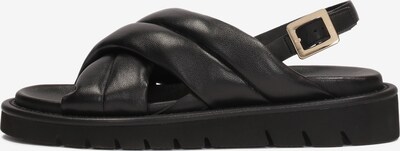 Kazar Strap Sandals in Black, Item view