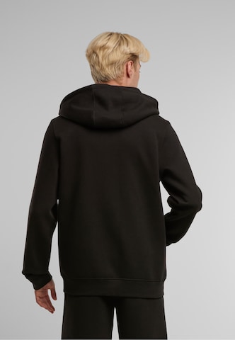 Urban Classics Zip-Up Hoodie in Black
