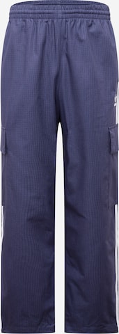 Pantalon cargo ADIDAS ORIGINALS en bleu : devant