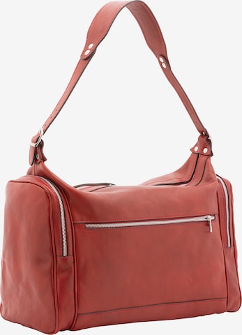 Sac de voyage Viola Castellani en rouge : devant