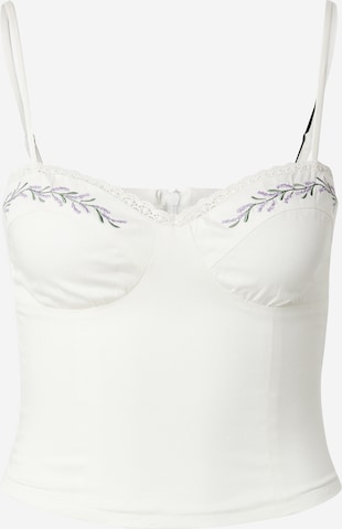millane Top in White: front