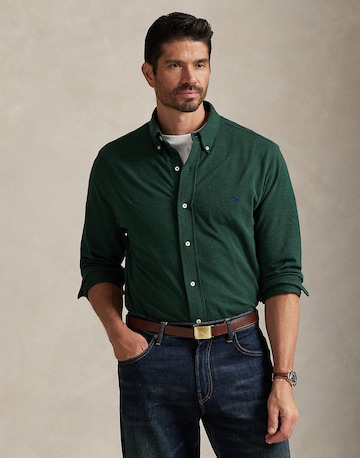 Polo Ralph Lauren Big & TallRegular Fit Košulja - zelena boja: prednji dio