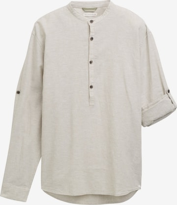 TOM TAILOR DENIM Shirt in Beige: Vorderseite