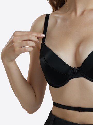 Vivisence Push-up BH 'Kate 1011' in Schwarz