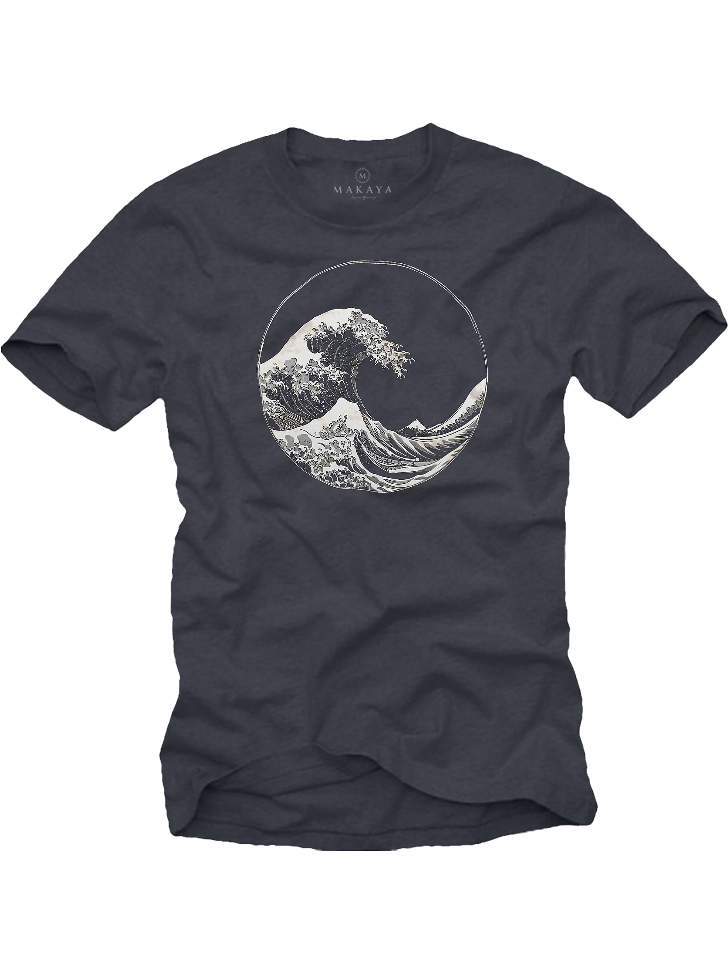 MAKAYA Shirt‌‌‌‌‌‌‌ in Grau: Vorderseite