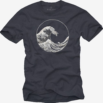 MAKAYA Shirt in Grau: Vorderseite