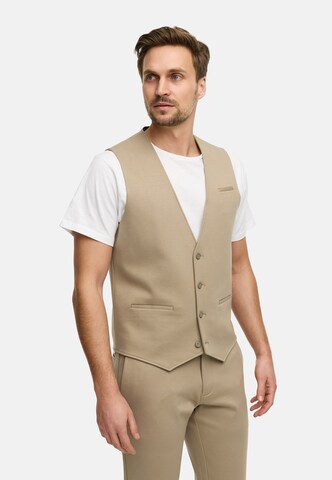 JEFF Gilet 'Ezra' in Beige