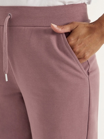 Cellbes of Sweden Wide leg Broek in Lila