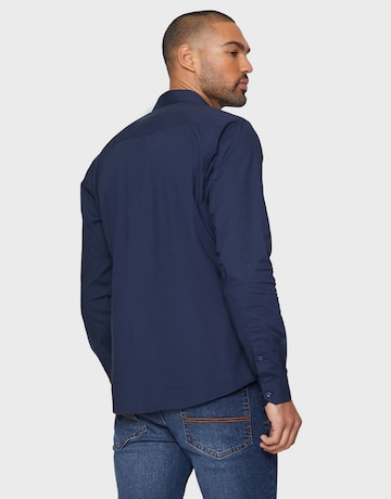 Threadbare Regular Fit Hemd 'Olly' in Blau