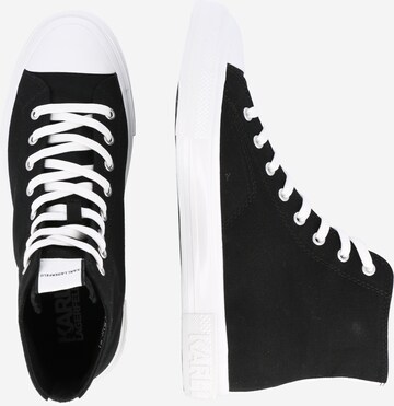 Karl Lagerfeld Sneakers hoog 'KAMPUS III' in Zwart