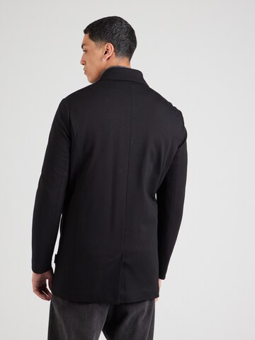 INDICODE JEANS - Abrigo de entretiempo 'Costatino' en negro