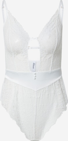 ETAM Bodysuit 'PASSION' in White: front