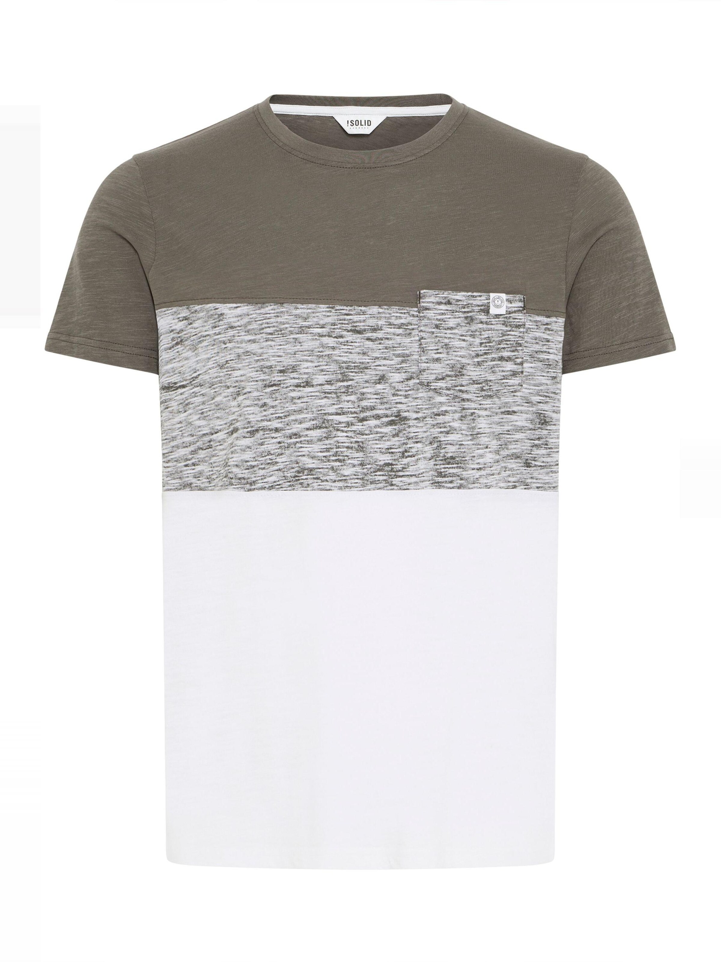 Maglietta 'Sinor' di !Solid in grigio: frontale