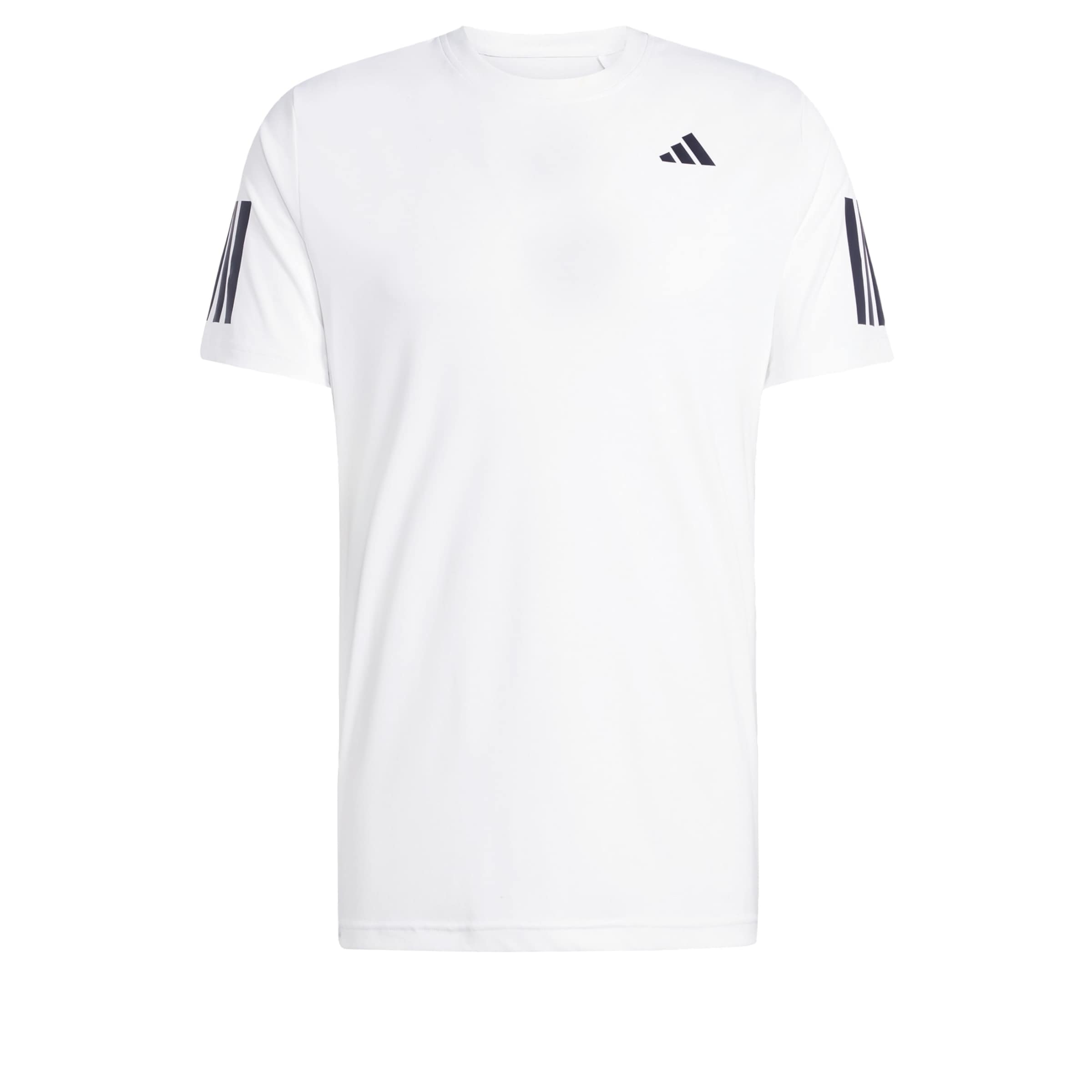 ADIDAS PERFORMANCE Λειτουργικό μπλουζάκι 'Club Fleece' σε λευκό: μπροστά