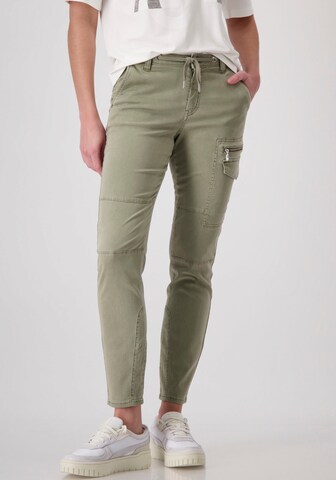 monari Regular Cargo Pants in Green: front