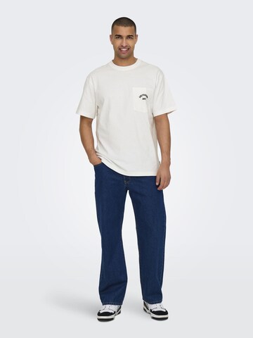 Only & Sons Shirt 'ONSArchie' in White